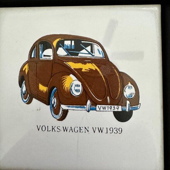 Vintage Volkswagon 1939 Beetle VW Ashtray Collection Vintage Car Germany RARE - Picture 2 of 12
